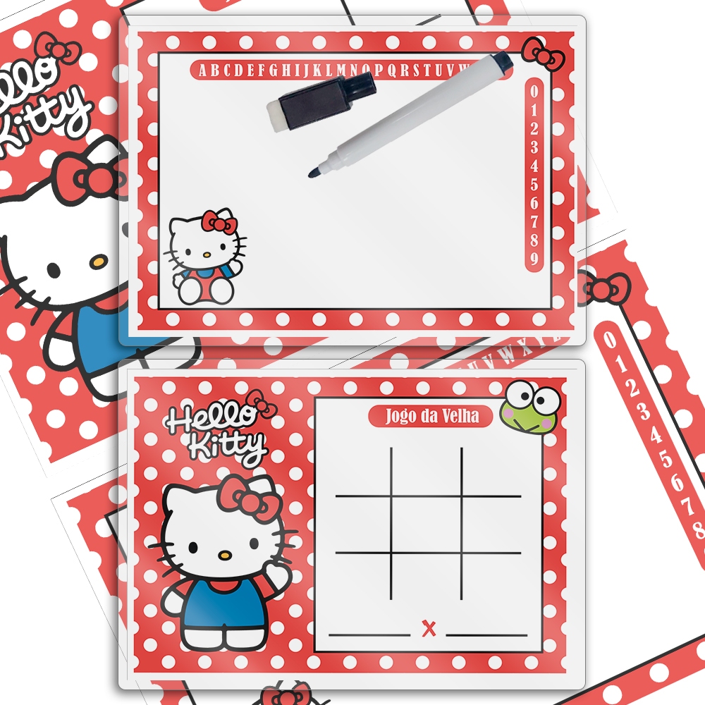 Kit com 10 Lembrancinha Hello Kitty Lousa Mágica Mimo para Convidados. em Oferta na Shopee