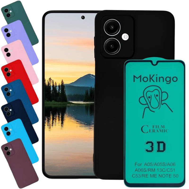 Kit Capa + Película Galaxy A06 Capinha Anti Impacto Samsung Proteção Premium
