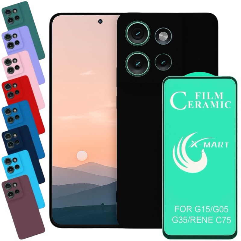 Kit Capa + Película Moto G15 Anti Impacto Motorola Proteção Premium Aveludada em Oferta na Shopee