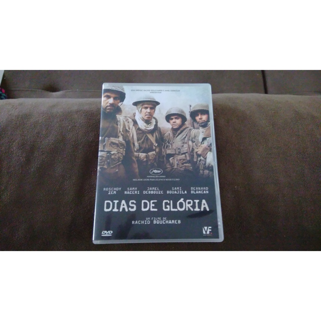 DVD Dias de Glória, Indigènes, Rachid Bouchareb, raro, fora de catálogo, Video Filmes