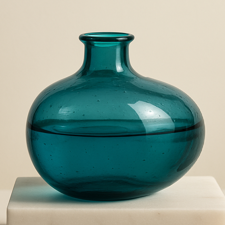 Kit 5 Mini Vaso de Vidro Decorativo 10cm Irregular Sortido Cor Mesa Sala em Oferta na Shopee