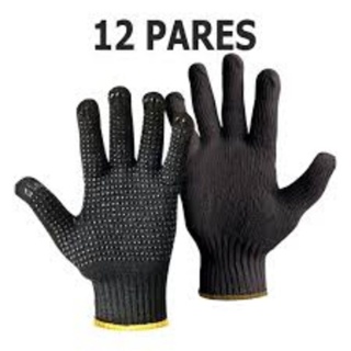 Luvas de Proteção Plastcor Pigmentada Tatex Branca Tam Único 12 Unidades - Valor Promocional em Oferta na Shopee