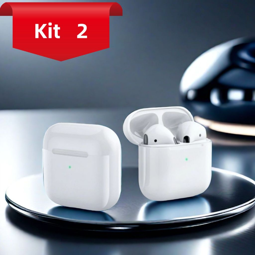 Airs PRO 4 /PRO 3 Mini Fones De Ouvido TWS Bluetooth 5.3 Estéreo Hifi Sem Fio em Oferta na Shopee