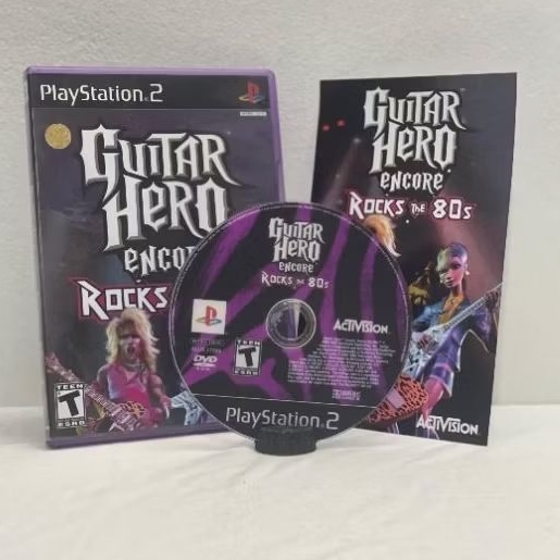 Game PS2: Guitar Hero Encore Rocks the 80