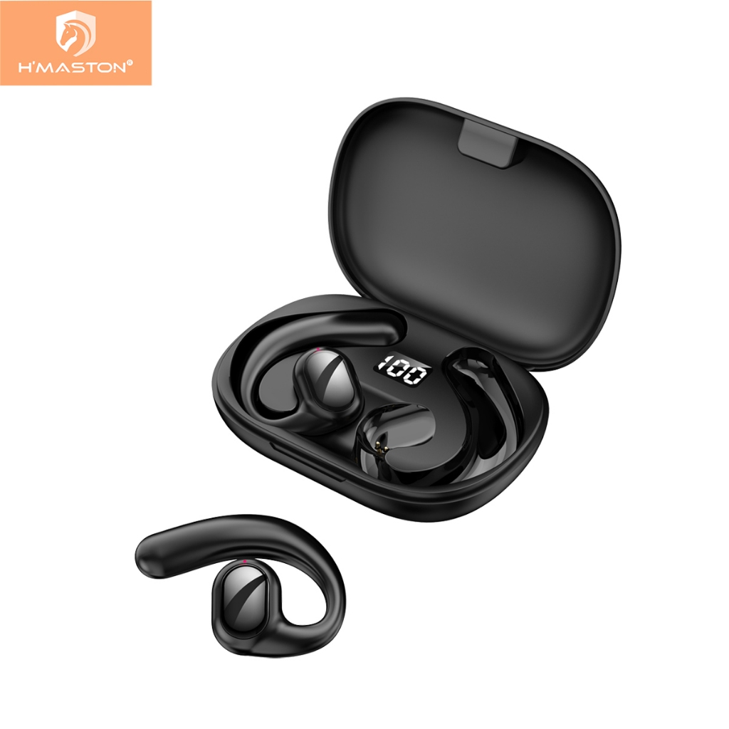 H'maston RS-24 Verdadeiro Fone De Ouvido Sem Fio Tws 10 Hours bluetooth original em Oferta na Shopee