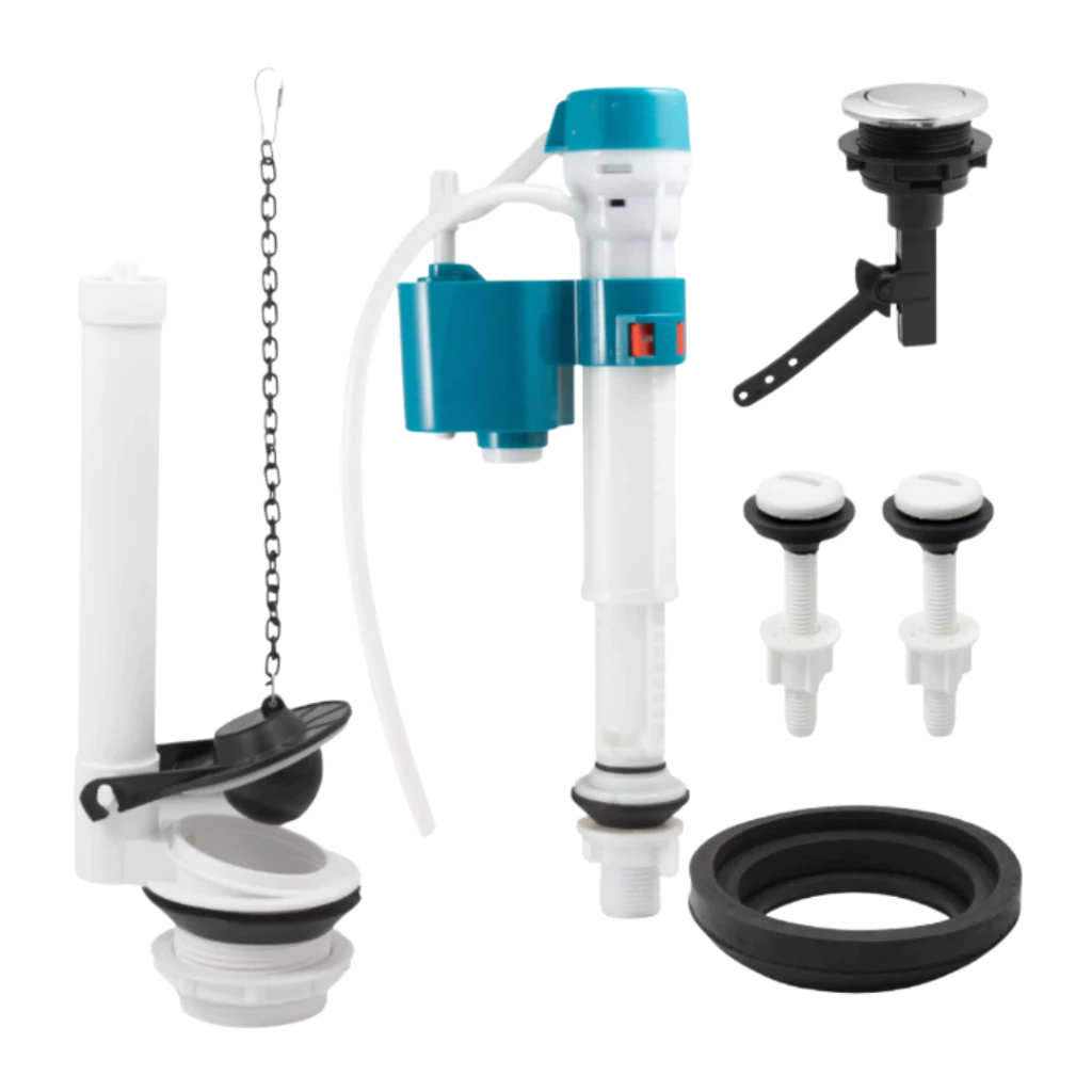 Kit Reparo Para Caixa Acoplada Completo Universal Acionamento Superior