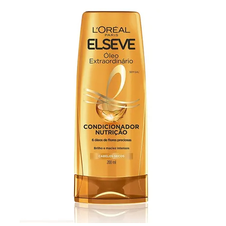 Condicionador Elseve Óleo Extraordinário Nutrição 200ml - Beauty