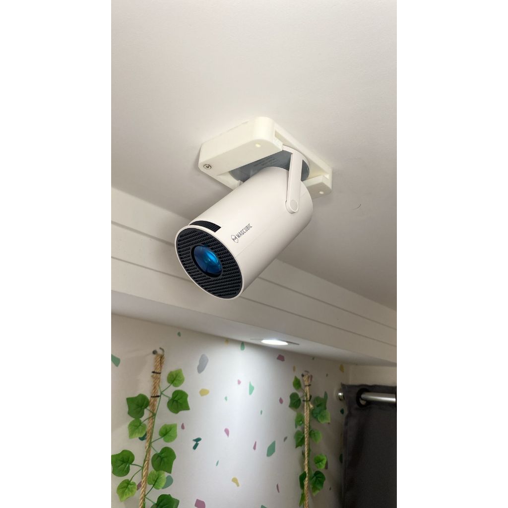 SUPORTE PARA PROJETOR MAGCUBIC HY300 PRO REFORÇADO BRANCO - BASE 100MM X 7MM SUPORTE PARA PROJETOR MAGCUBIC HY300 PRO REFORÇADO BRANCO - BASE 100MM X 7MM