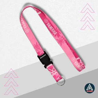 Cordão Pescoço Moto Yamaha com Engate Rápido Chaveiro Rosa em Oferta na Shopee