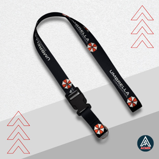 Cordão Pescoço Moto Umbrella com Engate Rápido Chaveiro Preto em Oferta na Shopee