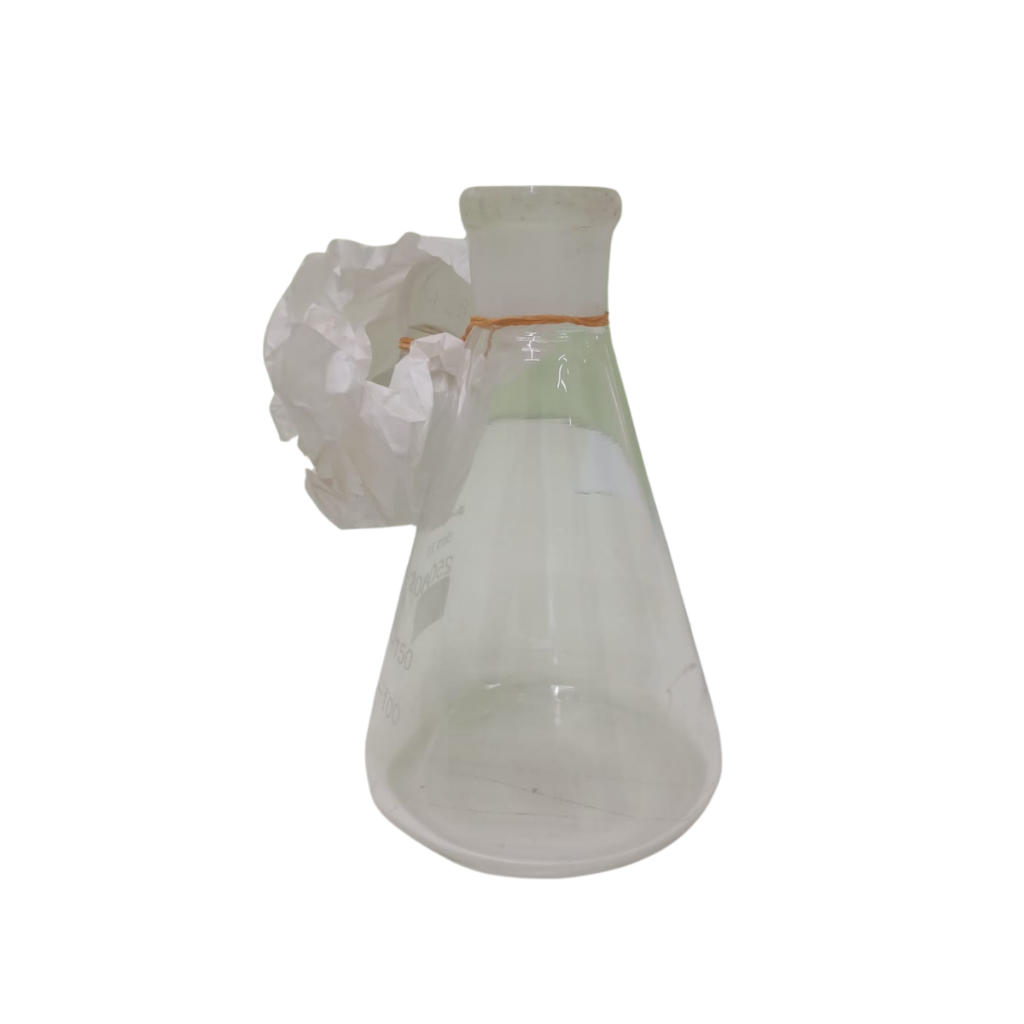 FRASCO ERLENMEYER QUALIVIDROS BOCA ESTREITA COM TAMPA 250ml