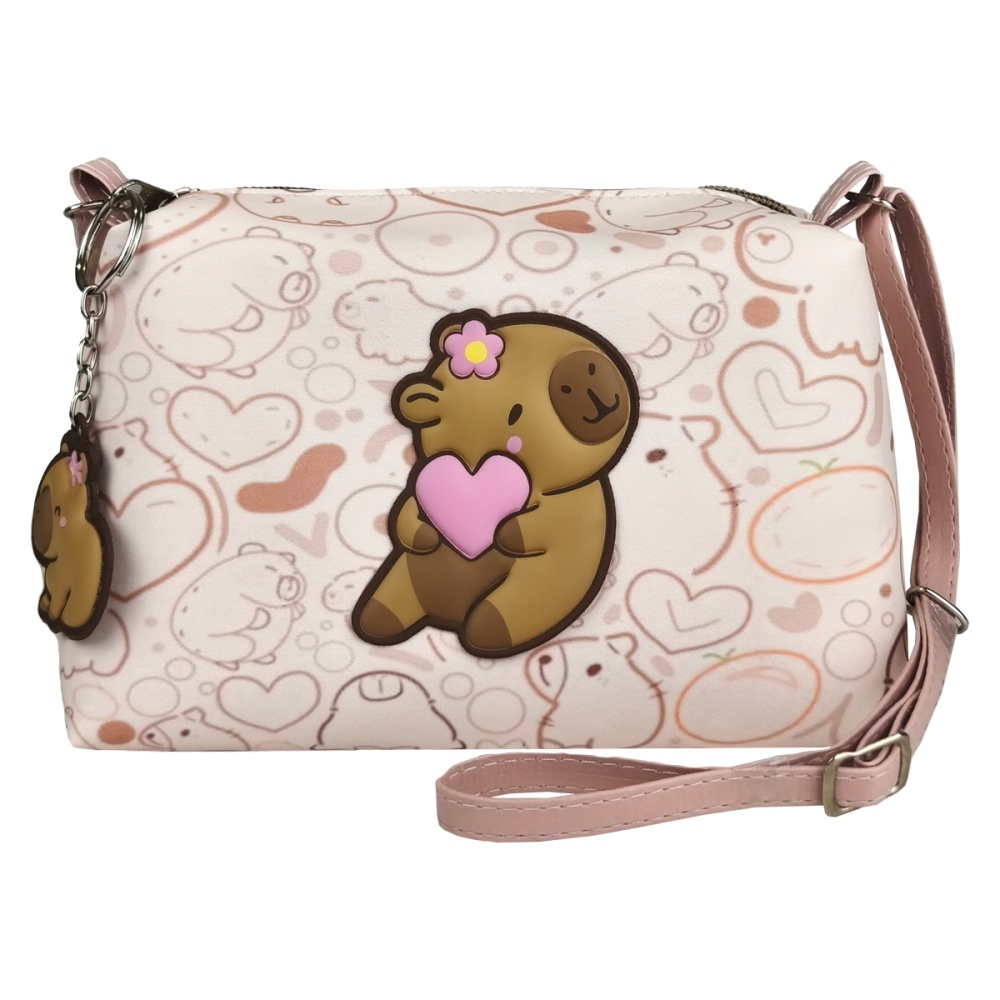 Bolsa Infantil Menina Capivara 3D Magicc MI-229