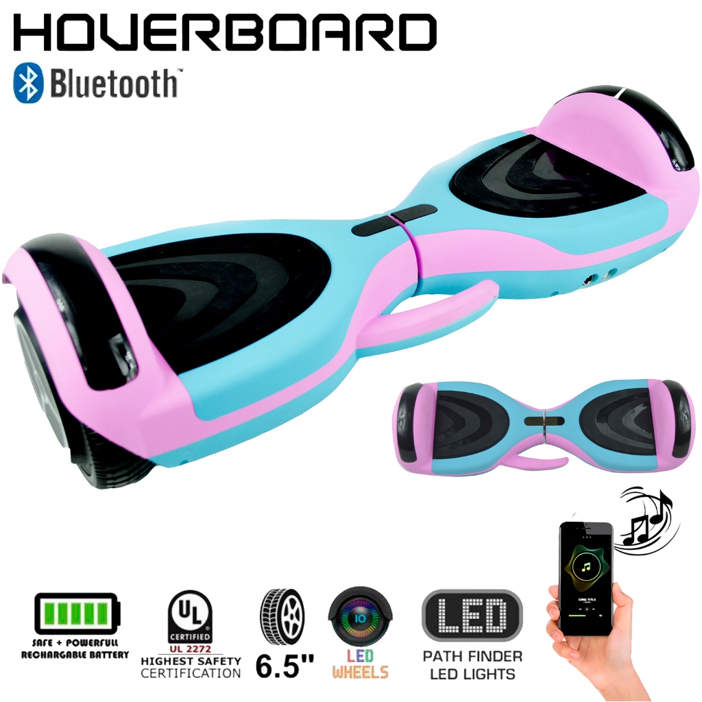 Hoverboard Skate Eletrico Infantil Criança Adulto C/ Bluetooth Bivolt Com Leds Colorido Ov...
