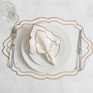 Jogo Americano Realeza Bordado Mesa Posta 4 Lugares a 12 lugares em Oferta na Shopee