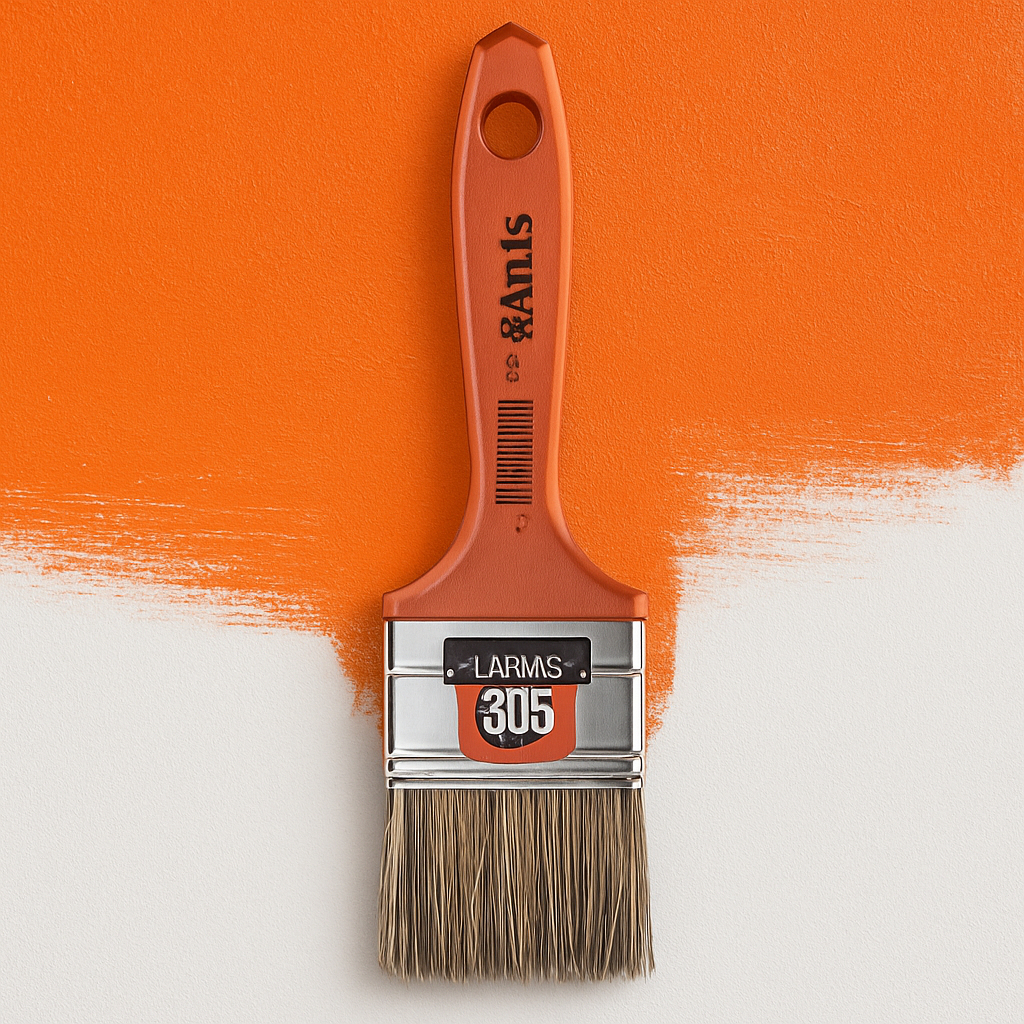Pincel Trincha Para Pintura 2 Pol Atlas Cerdas De Gris