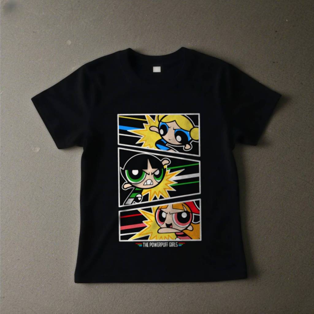 Camiseta Estampada Feminina Meninas Super Poderosas 100% Algodão