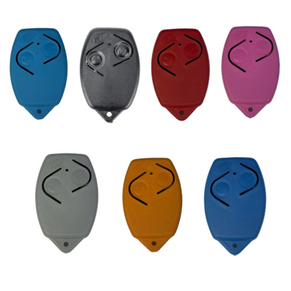 Capa Controle de Portão Rossi Colorido Original Preto Laranja Vermelho Cinza Azul Claro Azul Escuro Rosa em Oferta na Shopee