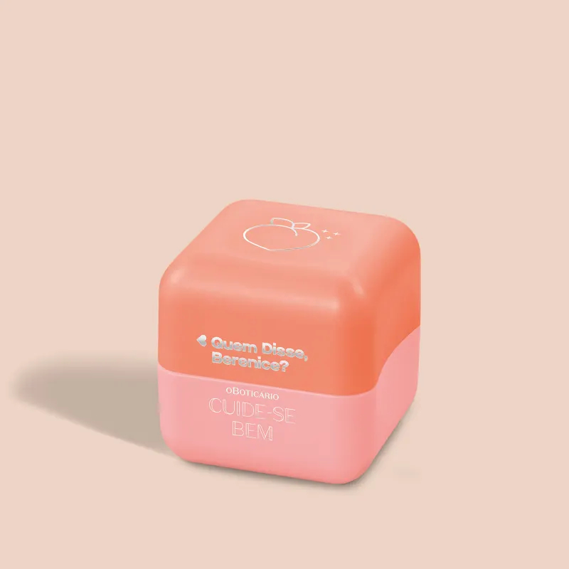 Hidratante Labial Coral Cuide-se Bem Pessegura 6,2g Quem Disse, Berenice ? Achadinhos ( sem caixa )