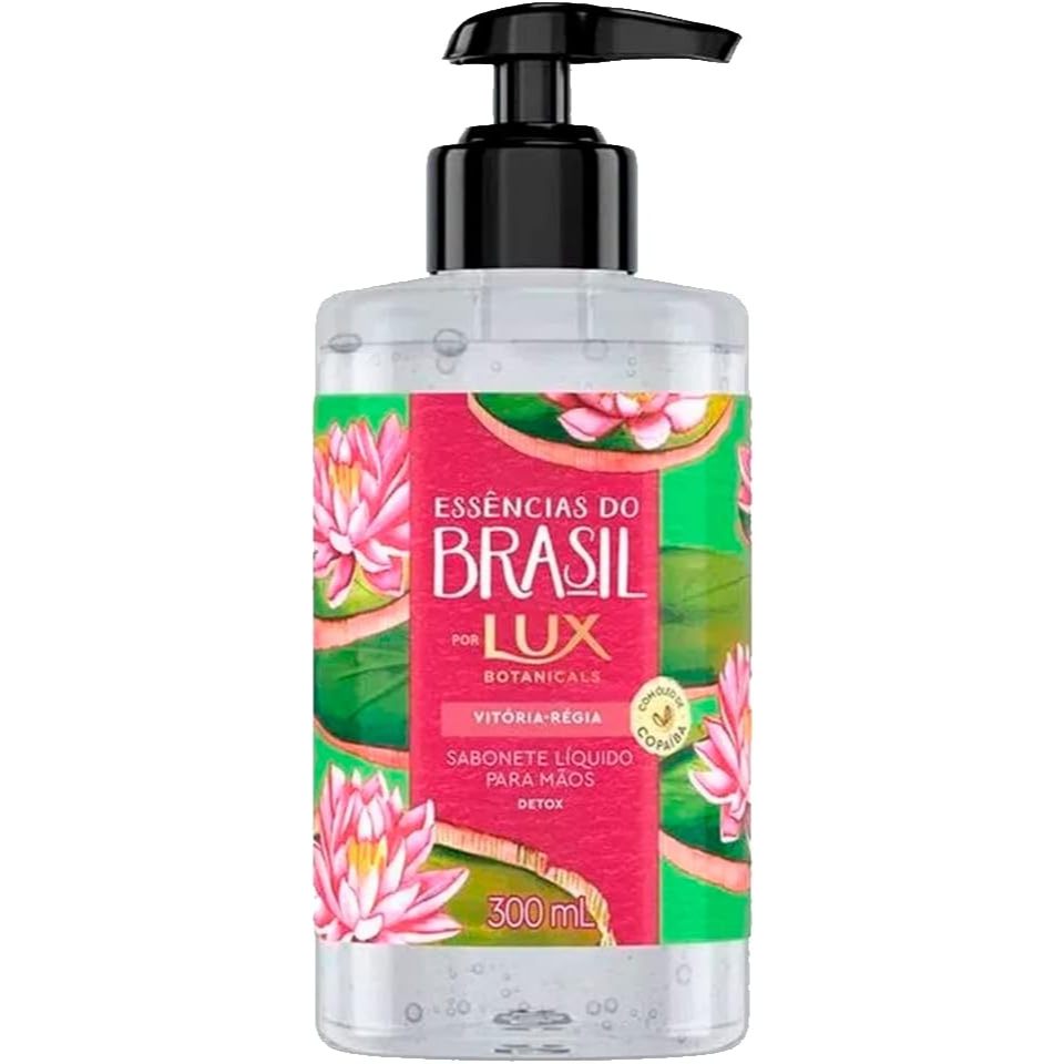 Sabonete Líquido Lux Botanicals Vitória Régia 300ml
