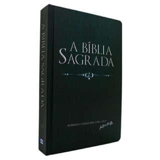 Bíblia Sagrada ACF | Letra Gigante | Capa Dura | Black em Oferta na Shopee