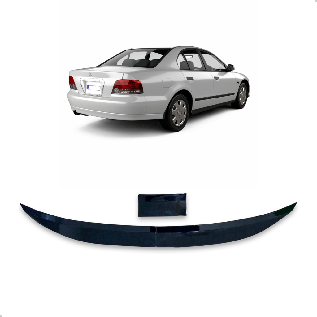 Aerofólio Para Mitsubishi Galant 1998 1999 2000 2002 2003 2004 2005 A 2006 Black Piano em Oferta na Shopee