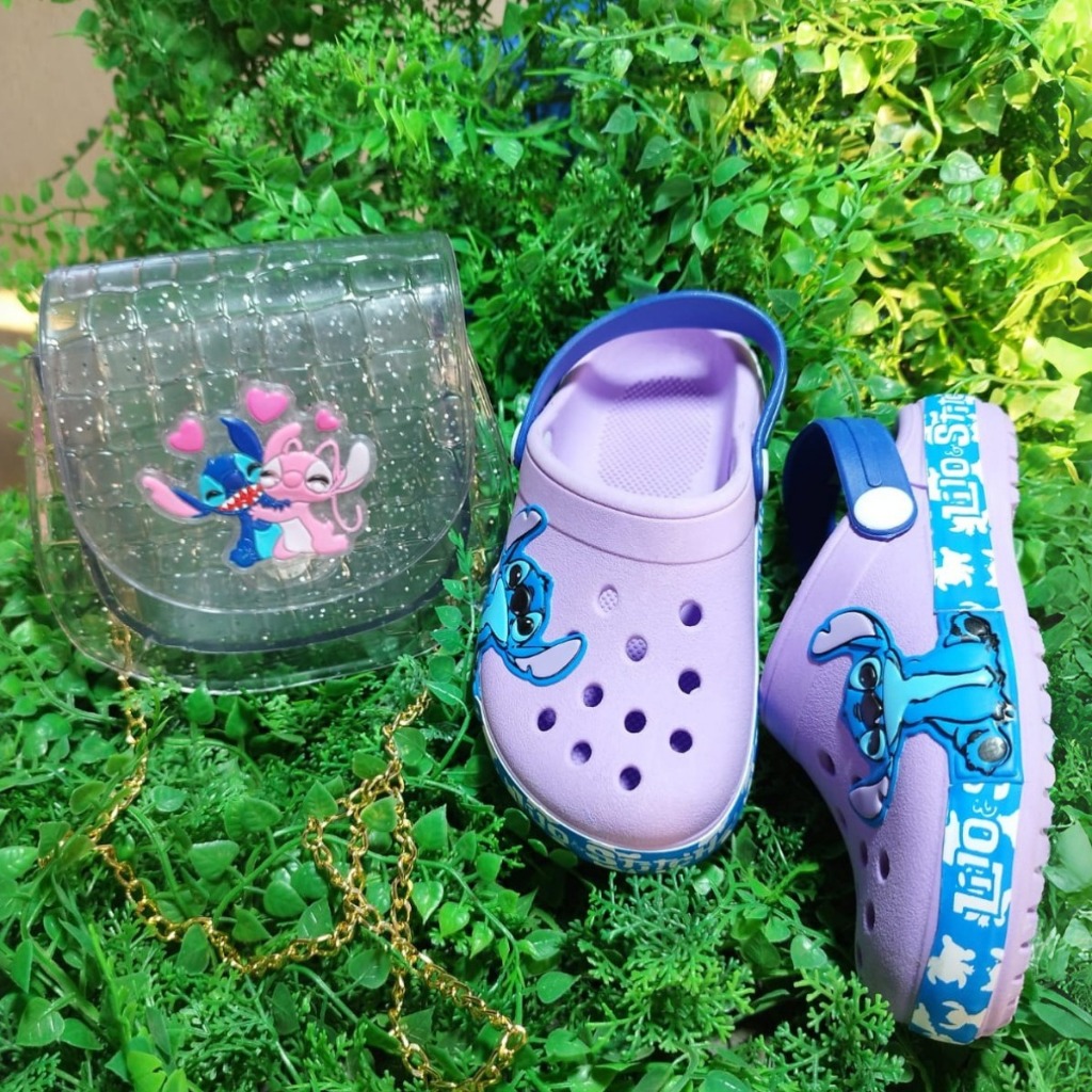 Sandália Babuches Papetes Baby Infantil Casual Mais Bolsinha Feminina Confortável em Oferta na Shopee