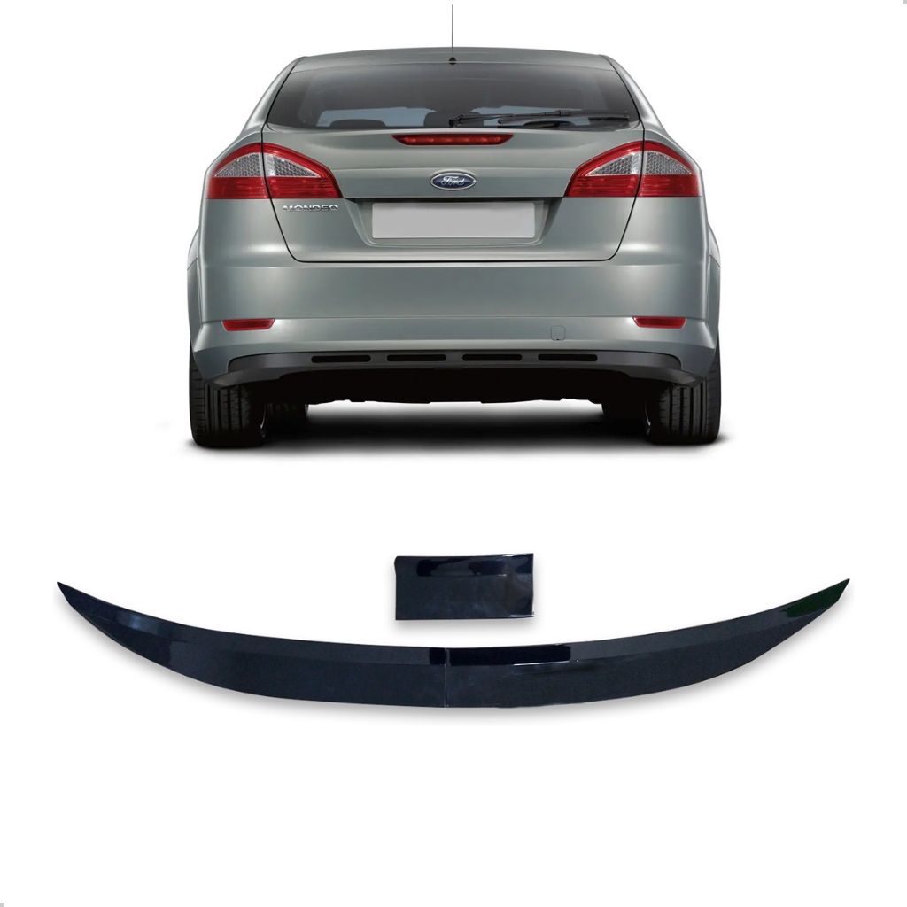 Aerofólio Para Ford Mondeo Sedan 1998 99 2001 2002 2003 2004 2005 2006 A 2007 Black Piano