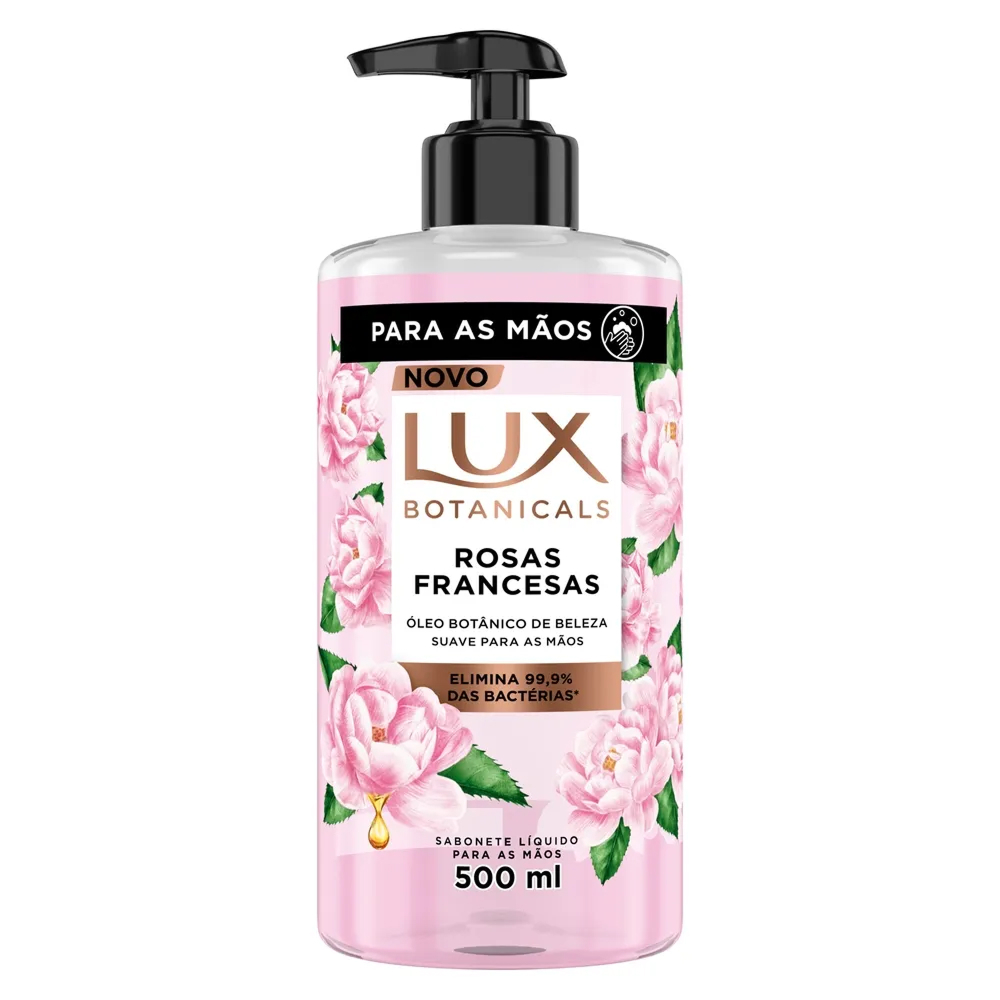 Sabonete Lux Liquido Mãos Rosas Francesas 500ml em Oferta na Shopee