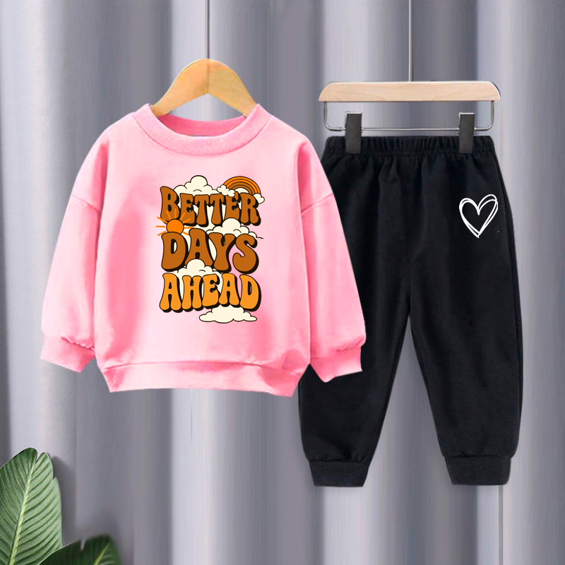 Conjunto Infantil Barato Feminino Moletons Infantil Moda Juvenil Moletom Feminino Criança