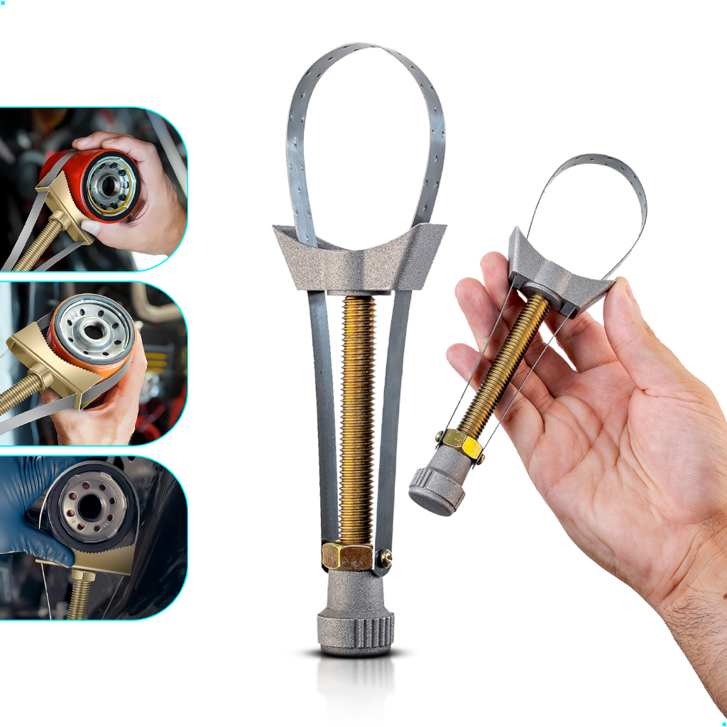 Chave Saca Filtro Cinta Regulavel De 60mm A 120mm Universal em Oferta na Shopee