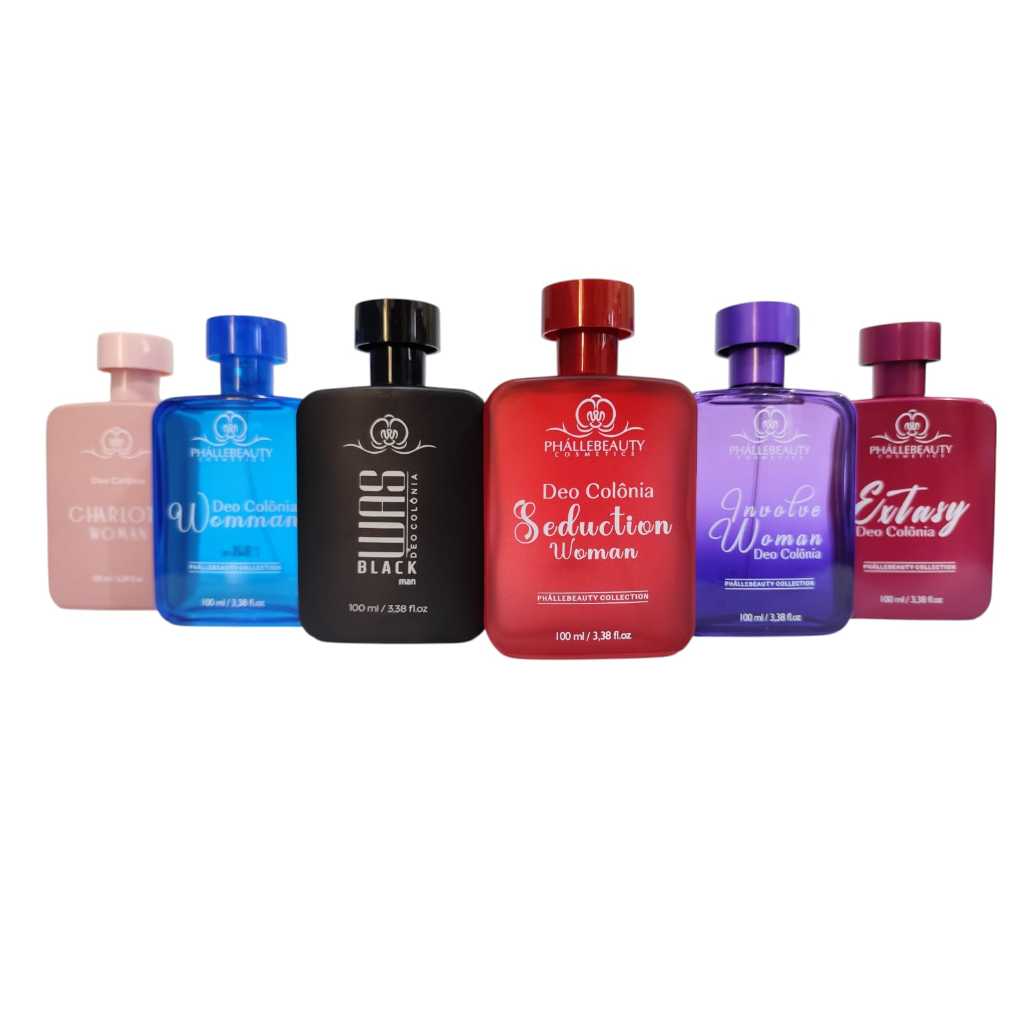 Deo Colônia 100ml PhálleBeauty Collection em Oferta na Shopee