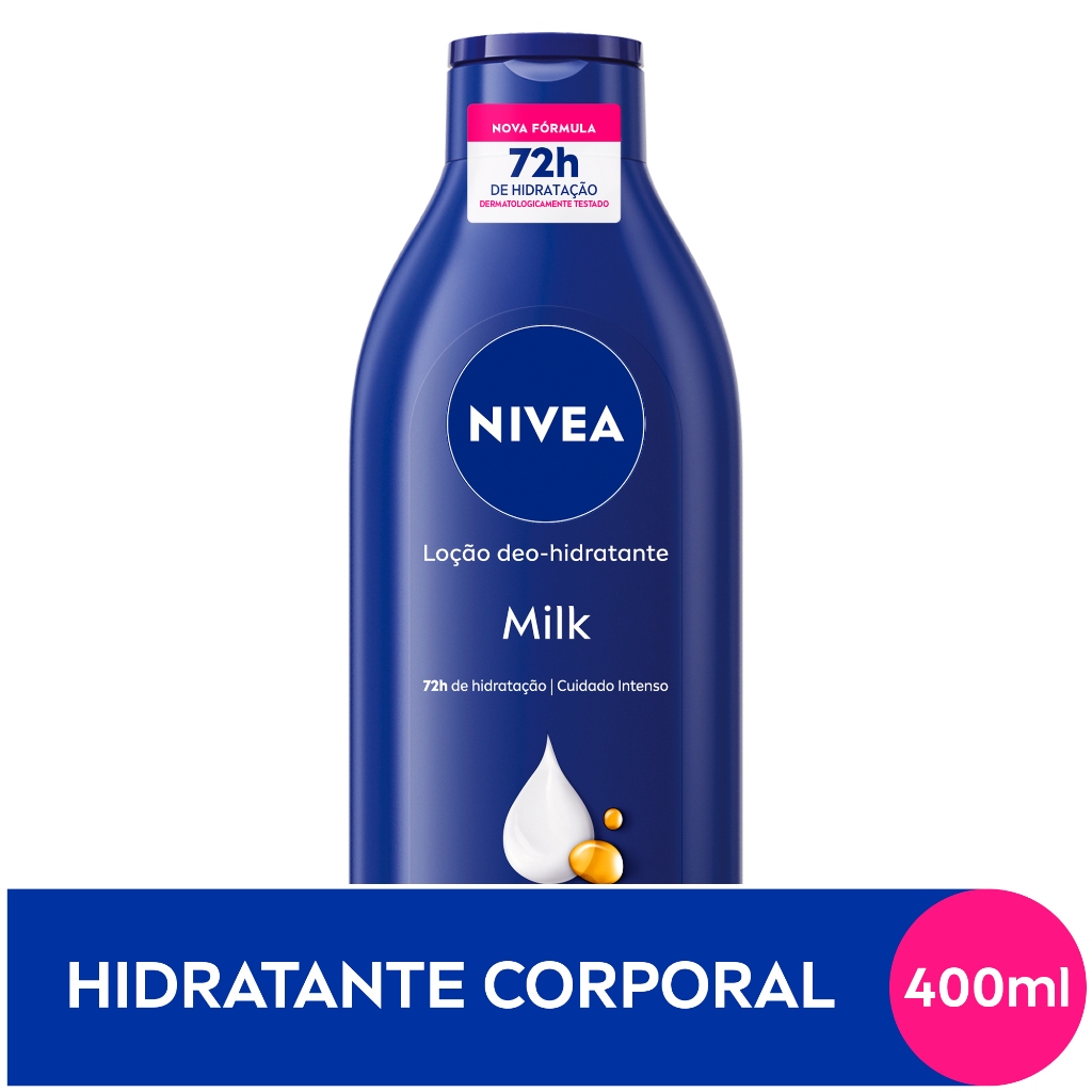 NIVEA Loção Hidratante Milk Pele Seca a Extrasseca 400ml