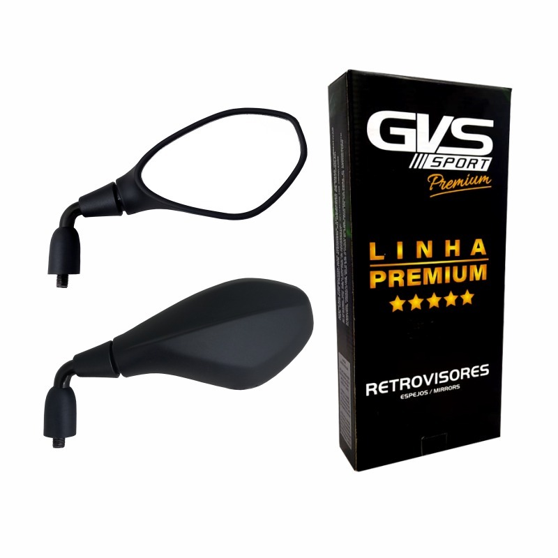 Retrovisor GVS BMW F800 Haste Curta Rebaixada 90º Honda PREMIUM em Oferta na Shopee