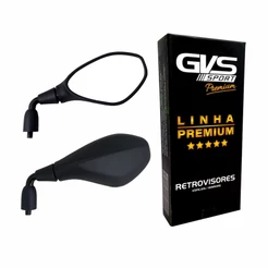 Retrovisor GVS BMW F800 Haste Curta Rebaixada 90º Honda PREMIUM
