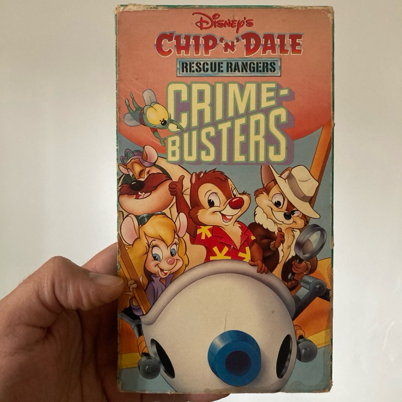 VHS Tico e Teco - Chip ‘n Dale Crimebusters - Disney Importado Original
