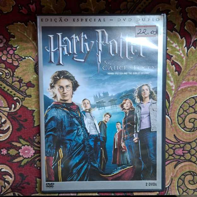 DVD DUPLO HARRY POTTER E O CALICE DE FOGO