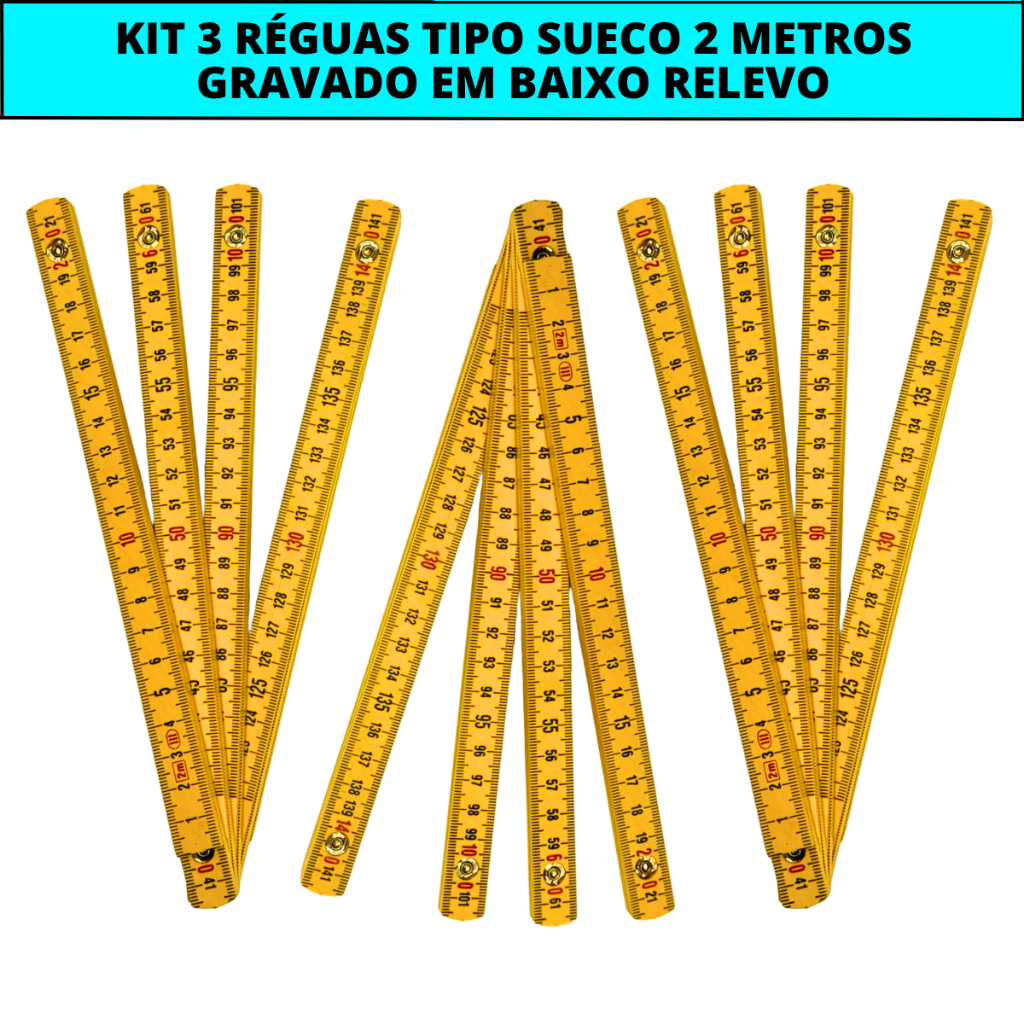 Régua Métrica 2 Metros: Onde Comprar | BuscaProdutos