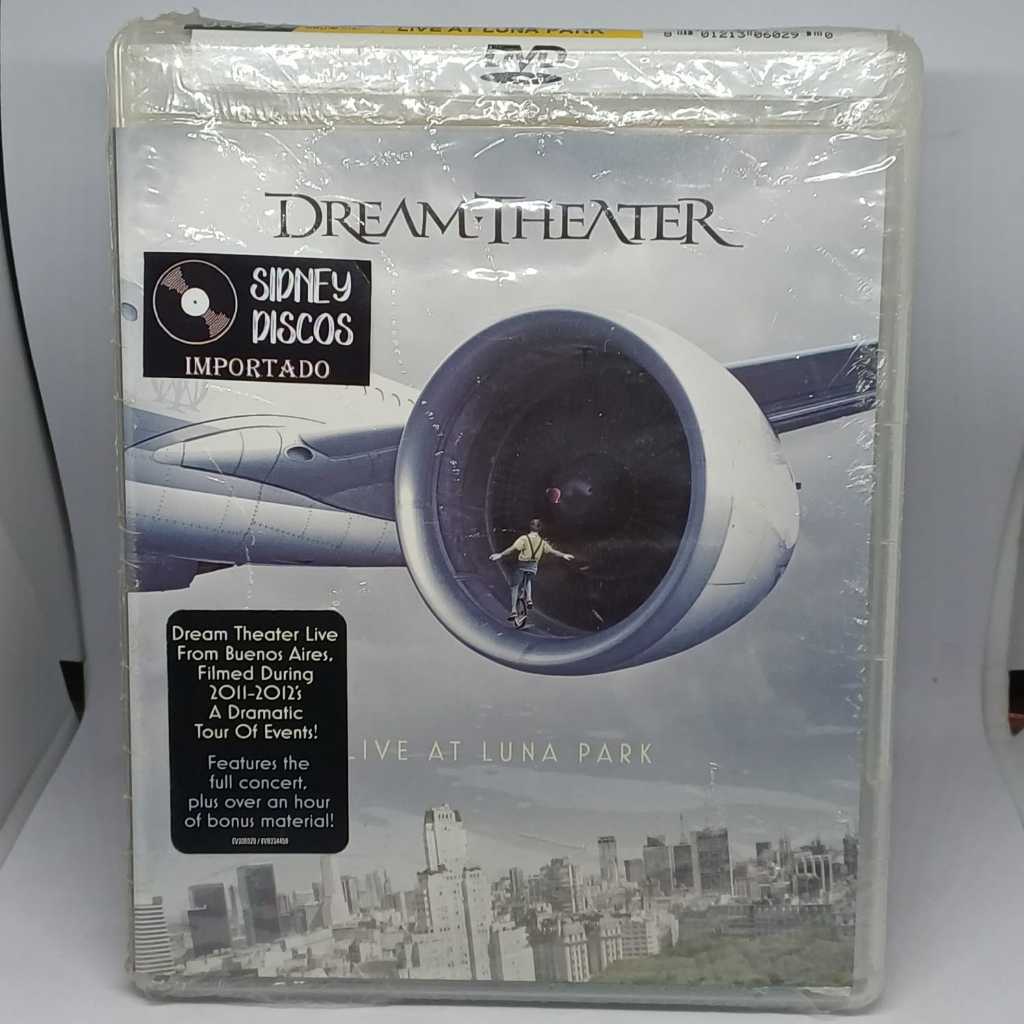 DVD DREAM THEATER - LIVE AT LUNA PARK (DUPLO E IMPORTADO)
