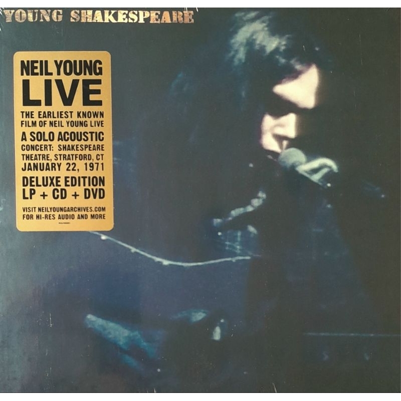 Neil Young-Young Shakespeare-box vinil importado-LACRADO-lp-caixa numerada