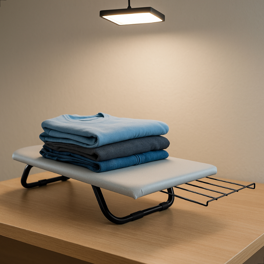 Passadeira Taboa Mesa De Passar Portátil Roupa Em Aço Carbono Extra Forte Com Porta Ferro Reforçada em Oferta na Shopee