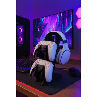 Suporte Porta Controle Videogame Gamer Para Ps4 Xbox Ps5 em Oferta na Shopee