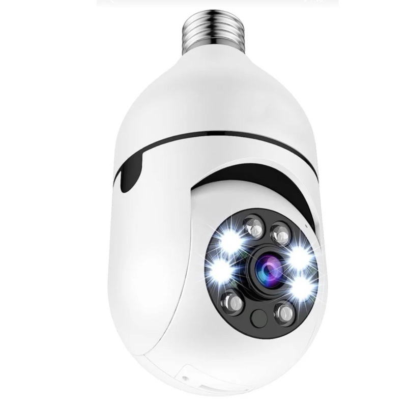 Câmera Ip Inteligente Lâmpada 360º Wi-Fi interna Yoosee