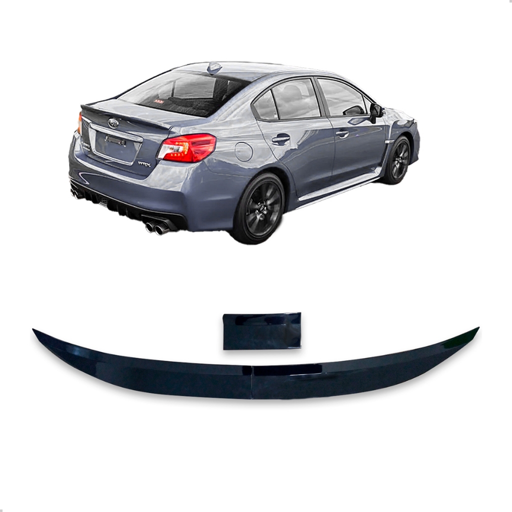 Aerofólio Para Subaru Wrx Sti 2008 2009 2010 2011 2012 2013 2014 2015 2016 2017 2018 2019 2020 A 2021 Black Piano