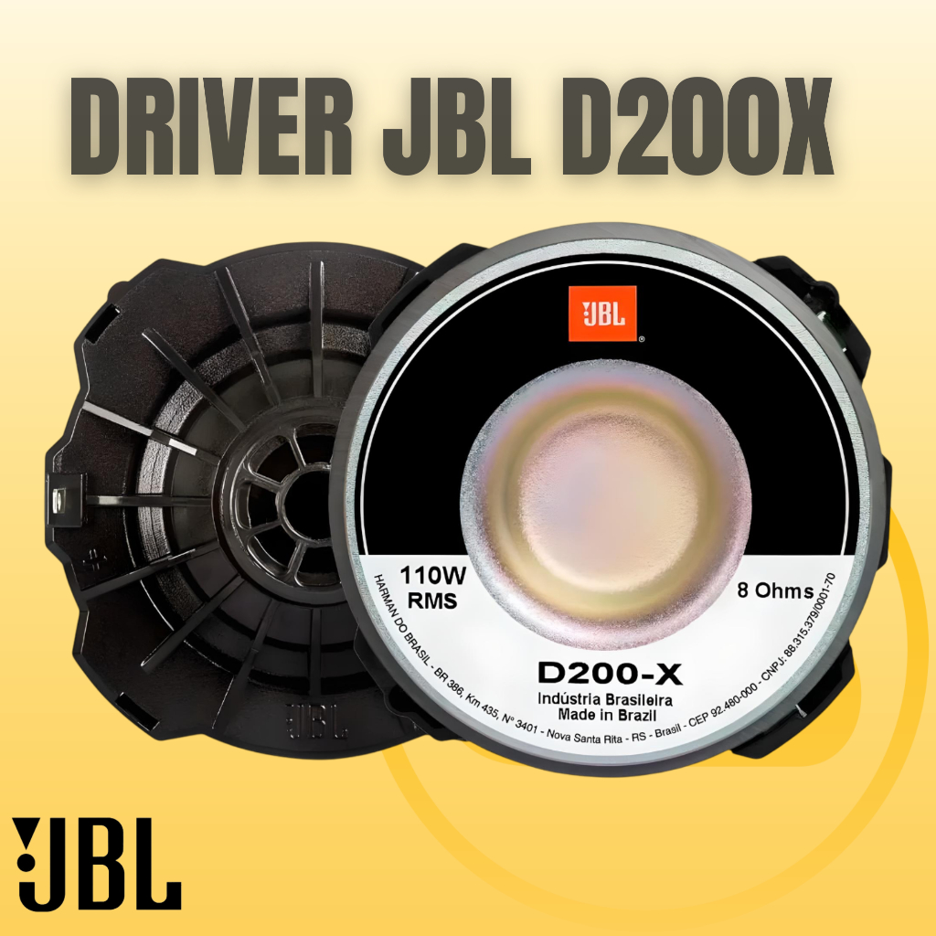 Drive Selenium Jbl D200X Corneta D200X Selenium Original C/nf - Spare Parts and Accessories for Vehicles