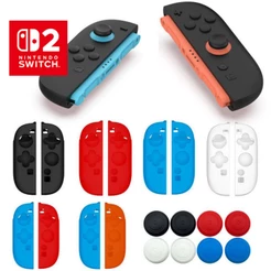 Capa de Silicone Joy-Con Para Nintendo Switch 2 COM GRIP, Otima Qualidade