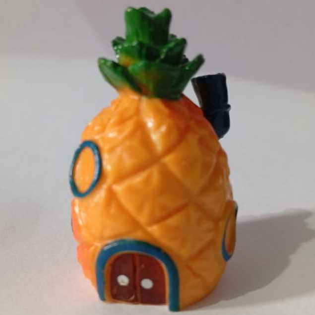 Enfeite para Aquário Casa Do Bob Esponja Abacaxi Decoração