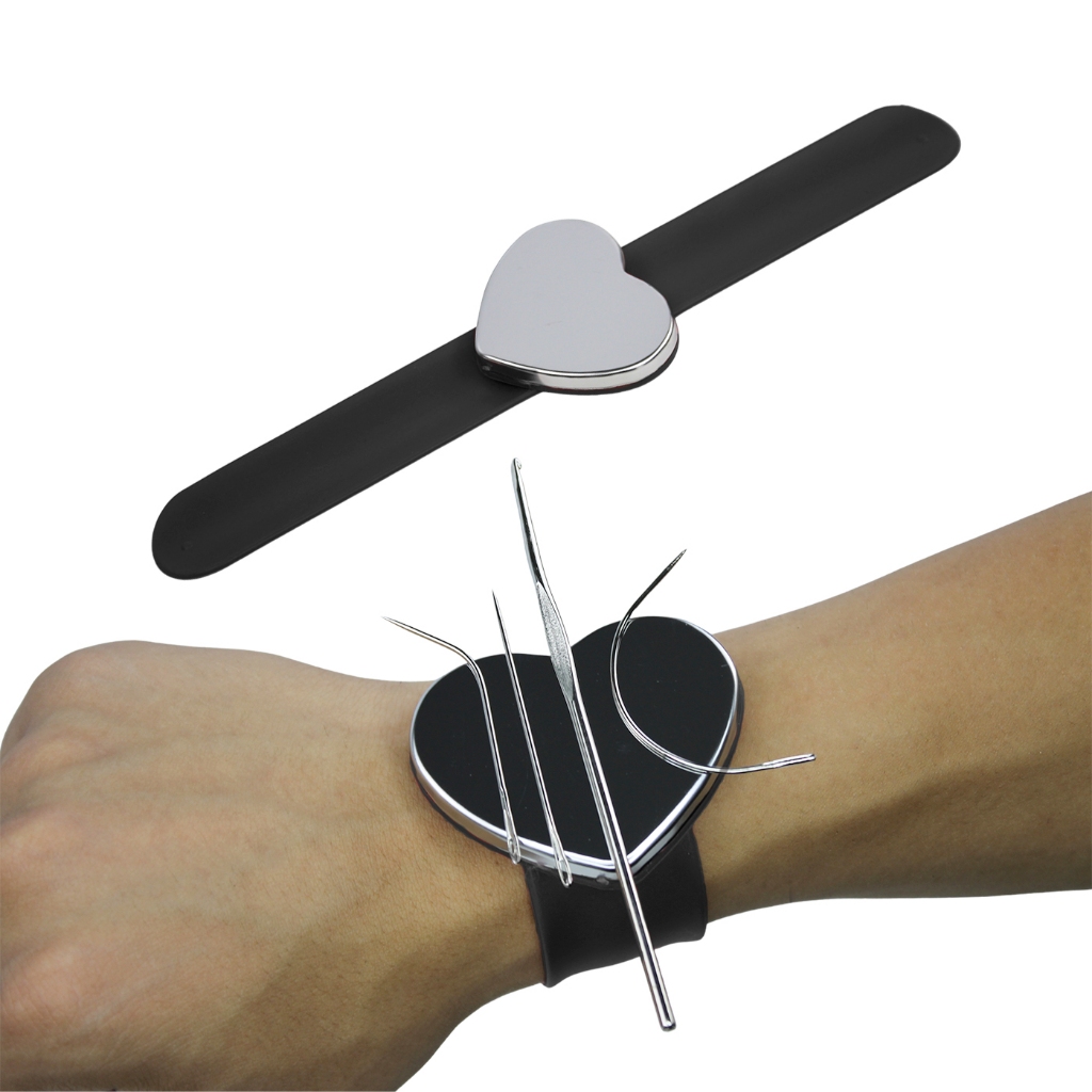 Pulseira Imã para Trancista Porta Pomada e Acessórios