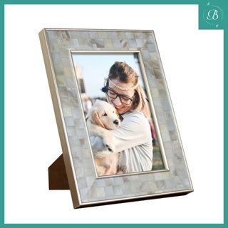 Porta Retrato Foto 10x15 Champanhe Rosé Efeito Madrepérola em Oferta na Shopee