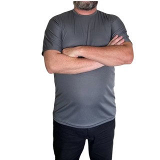 Camiseta Masculina Plus Size Dry Fit Para Academia G1 G2 G3 | Roupa Masculina Confortável
