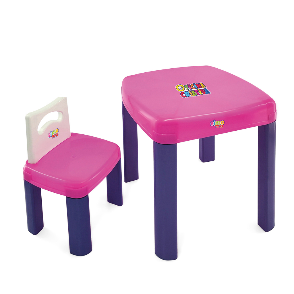 Mesa e Cadeira Infantil Mesinha de Atividade Lanchinho Desenhar Cadeirinha Brincar Didática em Oferta na Shopee